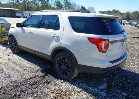 2018 Ford Explorer Xlt z USA, uszkodzony, nr VIN 1FM5K7D86JGC51540